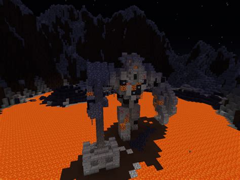 Magma giant Minecraft Map