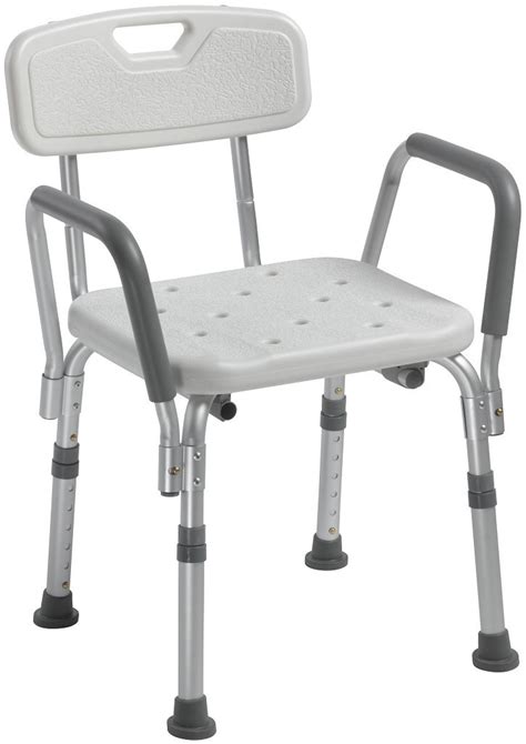 Drive 12445 Shower Chair with Back and Arms