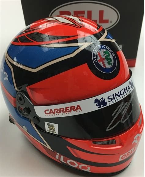 GPコレクションホビー館 ｜ 1/2 KIMI RAIKKONEN SIGNED FINAL SEASON HELMET 2021