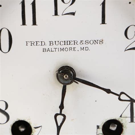 Fred Butcher & Sons Wood Mantle Clock | EBTH