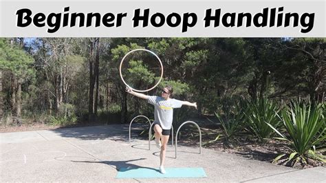 Beginner Hoop Handling Variations in Balances | Rhythmic Gymnastics ...