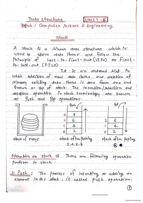 SOLUTION: Data structure And Algorithm Handwritten notes 2022 | Data ...