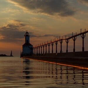 Michigan City Indiana Lighthouse Photography - Etsy