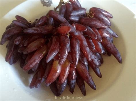 Witch Finger Grapes, An Unusual Find - InsideJourneys