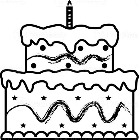 birthday cake decoration element illustration 13994293 PNG