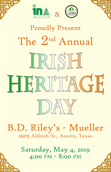 2nd Annual Irish Heritage Day - Celtic Cowboys Sports & Social Club