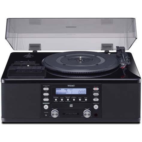 Teac LP-R660USB-PB Turntable with USB, CD Recorder, Cassette Deck & AM/FM Tuner - Walmart.com