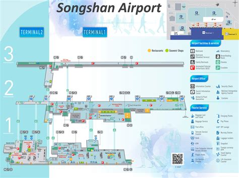 Taipei Songshan Airport Map - Ontheworldmap.com