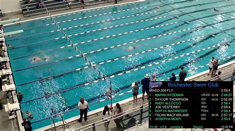 6/11/2022 Saturday 8:30 am Rochester Swim Club Summerfest Swim Meet. Rochester Rec Center. - YouTube