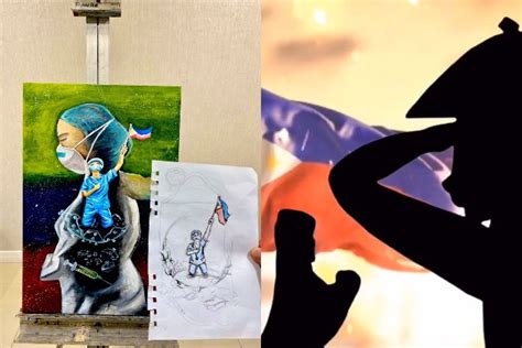 These inspiring shadow art and timelapse painting videos honor COVID-19 frontliners on ...