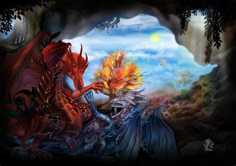 Dragon Cave by VikiGrafika on DeviantArt