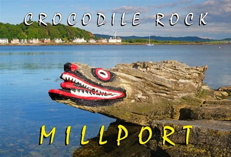 Crocodile Rock, Millport, Isle of Cumbrae - Roman Photography