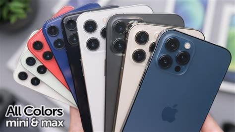 iPhone 12 Mini & Pro Max: All Colors In-Depth Comparison! Which is Best? - YouTube