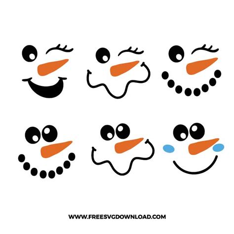 Scrapbooking Vector Dxf Eps Pdf Png Snowman with Face Mask Quarantine ...