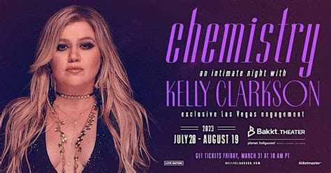 Kelly Clarkson at Bakkt Theater at Planet Hollywood, Bakkt Theater, Las Vegas, July 28 2023 ...