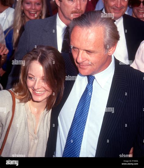 HOLLYWOOD, CA - OCTOBER 6: (L-R) Actress Jodie Foster and actor Anthony ...