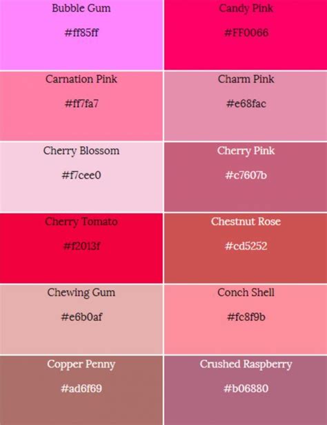 Kode Warna Pink Di Photoshop - IMAGESEE