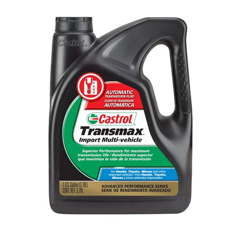 Castrol TRANSMAX IMPORT Multi-Vehicle Automatic Transmission Fluid, 1 GAL - Walmart.com