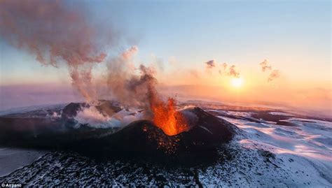 Watch a volcano exploding: Amazing 360 degree interactive panorama shows eruption on the remote ...