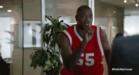 Dikembe Mutombo Finger Wag GIF - Rejection Basketball Ohnoyoudidnt - Discover & Share GIFs