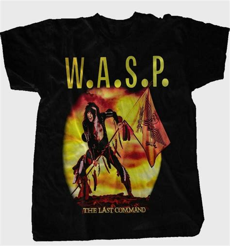 Vintage WASP The Last Command Tour T-shirt - americanteeshop.com Vintage WASP The Last Command ...