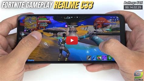 Realme C33 Fortnite Gameplay | Unisoc Tiger T612 - GSM FULL INFO