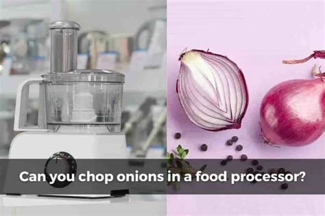 Can You Chop Onions In A Food Processor?