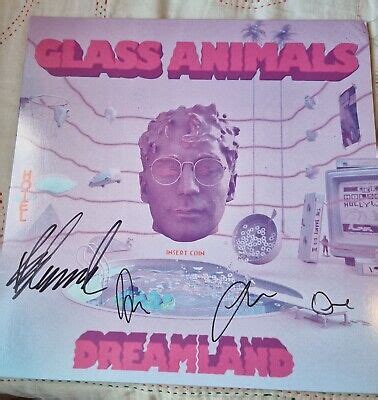 GLASS ANIMALS DREAMLAND Signed LP - Glow In The Dark Vinyl - NEW ...