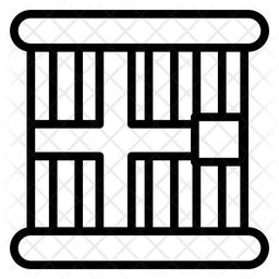 Jail Icon - Download in Line Style