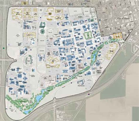 Campus Map Of Uc Davis - Ricky Christal