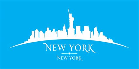 New York City Skyline Stencil Sky Line Stencil City Skyline - Etsy