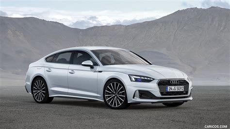 2020 Audi A5 Sportback g-tron (Color: Glacier White) - Front Three ...