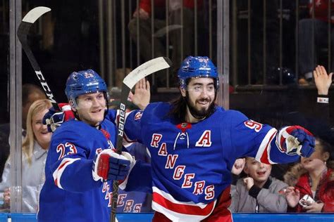 Mika Zibanejad’s 5 Goals for the Rangers Help Bring the Playoffs Into View - The New York Times