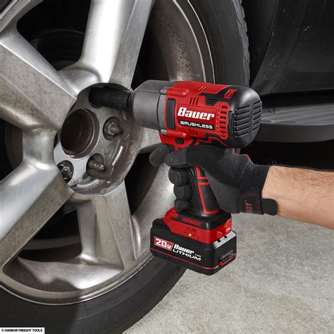 HARBOR FREIGHT TOOLS INTRODUCES NEW BAUER™ 20V BRUSHLESS CORDLESS HIGH-TORQUE ½ INCH IMPACT ...