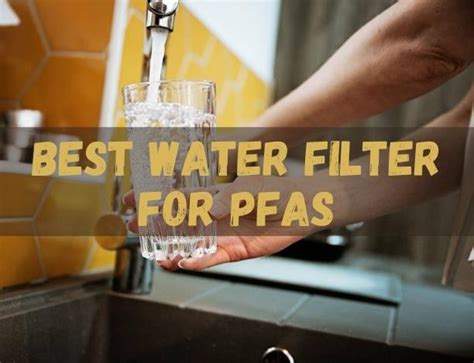 Best Water Filter For PFAS [Reviews & Buying Guide]