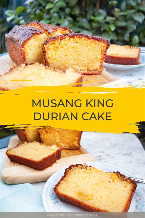 Musang King Durian Cake | Asian Inspirations | Recipe | Durian cake, Asian cake, Durian recipe