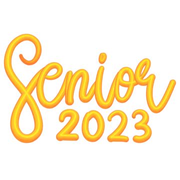 Seniors 2023 Png, Vecteurs, PSD et Icônes Pour Téléchargement Gratuit ...