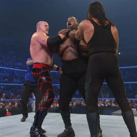 Undertaker & Kane vs. Mark Henry & Big Daddy V | Mark Henry | Check out this supersized tag team ...