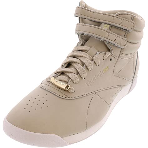 Reebok - Reebok Women's F/S Hi Muted Sandstone / White High-Top Leather ...