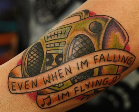 Boom Box tattoo by FIZZINK on DeviantArt