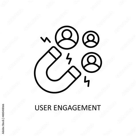 User Engagement Vector Outline icons for your digital or print projects ...