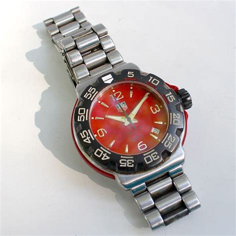 TAG Heuer Formula 1 Red Dial Wristwatch | EBTH