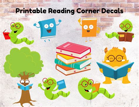 Daycare Reading Corner Bulletin Board Preschool Reading - Etsy