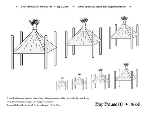 Hay House - Traceable Heraldic Art