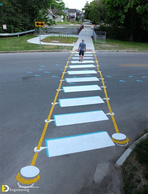 31+ Creative Pedestrian Crossing Street Art | Engineering Discoveries