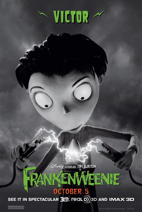 Victor from Disney and Tim Burton's Frankenweenie Estilo Tim Burton ...