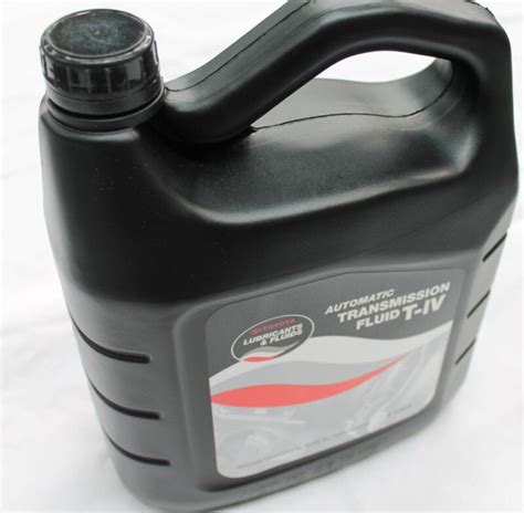 TOYOTA AUTO TRANSMISSION FLUID T-IV 4L BOTTLE NEW GENUINE AUTO TRANS ...