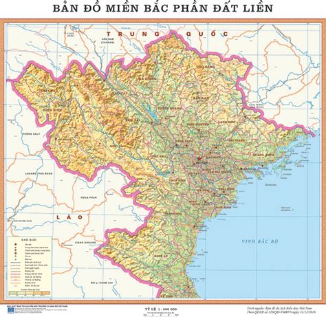 Khám phá bản đồ miền bắc và những địa danh hấp dẫn