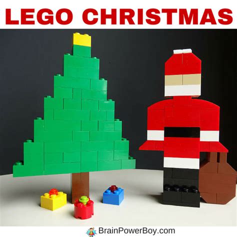 Fun, Easy to Make LEGO Christmas Scene