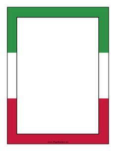 Italian Flag Border: Clip Art, Page Border, and Vector Graphics ...